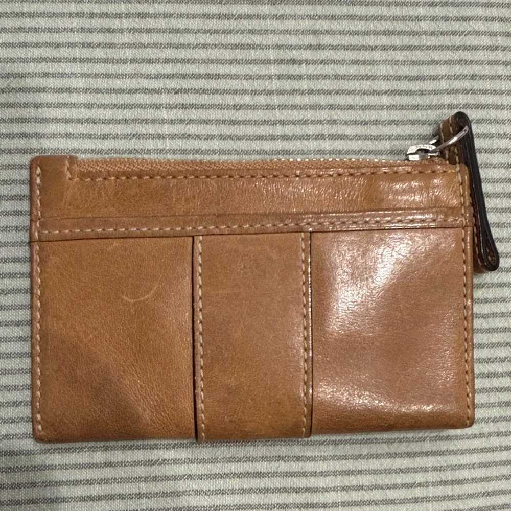 Coach Leather Coin Purse - Picture 1 of 4